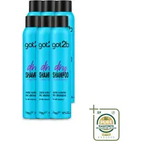 Schwarzkopf 6 x Got2B Fresh & Fabulous Volume droogshampoo - 200 ml - Voordeelverpakking - 6 stuks