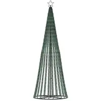 vidaXL LED-kerstboom 1028 LEDs kleurrijk 403 cm