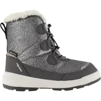 Viking Winterstiefel - Warmy Glitter Warme GTX Zip - Dark Grey - - 33 - Winterstiefel