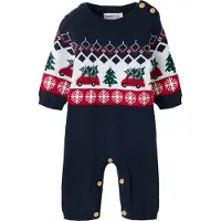 Name it Biologisch Katoen Jumpsuit 74 EU Jongens