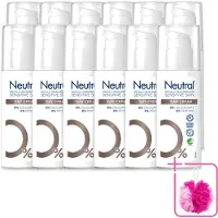 Neutral 12 x – Dagcrème – Parfumvrij – 50 ml - Bulkverpakking - Gevoelige huid - Douchemop - Dagcrème