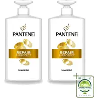 Pantene 2 x Pro-V Repair & Protect shampoo - 1000 ml - Grote verpakking - 2 stuks