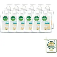Dettol 12 x – Handzeep Gevoelige Huid – Mild & Verzorgend – 250 ml - Wasstrips - Gevoelige Huid - Handhygiëne - Antibacteriële Handzeep - Zeepvrije Handzeep - Glycerine