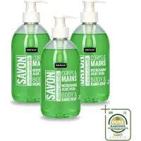 Sence 3 x - Refreshing Aloe Vera - Handzeep - Savon - 500 ml - Wasstrips - Aloe Vera Handzeep - Handzeep Aloe Vera - Aloe Vera Handverzorging - Vloeibare Handzeep - Aloe Vera Geur