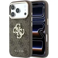 GUESS telefoonhoesje voor iPhone 18 Pro Max en iPhone 17 Pro Max - harde behuizing - Bruin