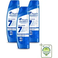 Head & shoulders 3 x Pro-Expert 7 Anti-roos shampoo - 250 ml - Grote verpakking - 3 stuks