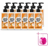 Marcel's Green Soap 12 x - Handzeep - Sinaasappel & Jasmijn - Zachte verzorging - 250 ml - Bulkverpakking - Handzeep sinaasappel jasmijn - Douchemop - Natuurlijke handzeep