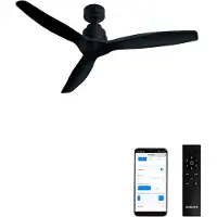 Create - Stille plafondventilator van 40 W met technische ABS-bladen, verkrijgbaar in verschillende maten - M - Geen licht - WIFI - WIND STYLANCE