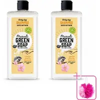 Marcels Green Soap 2 x Marcel's Green Soap Dagelijkse Shampoo - Vanille & Kersenbloesem - 300 ml - Voordeelverpakking - 2 stuks