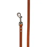 Animal Boulevard Ab30087 - Hals- En Leibanden - Hond - Ab Country Leather Add-a-dog Leiband Cognac-12mmx60cm - Maat: 12mmx60cm - 205325
