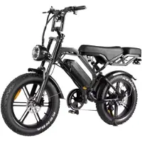 Qivelo QM V20 PRO Luxury Full Options fatbike - zwart - elektrische fatbike