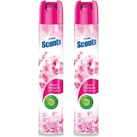 At Home 2 x – Luchtverfrisser Spray – Cherry Blossom – Fris Bloemig - 400 ml - Voordeelverpakking - 2 stuks