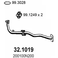 ASSO 32.1019 Voorpijp