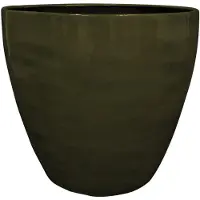 Ter Steege Bloempot Alisa Ocean D43 H39 cm – Grote Metalen Bloempot voor Buiten – Oceaanblauw