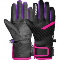 Reusch Sporthandschoenen 'Dan' donkerlila / pink / zwart / wit