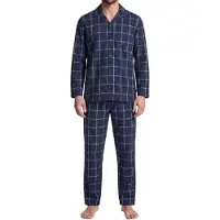 Seidensticker Heren pyjama Classic Flannel