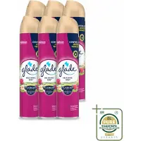 Glade 6 x - Luchtverfrisser Spray - Relaxing Zen - 300 ml - Wasstrips - Luchtverfrisser - Ontspanning - Geur - Frisheid - Badkamer