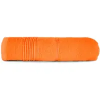 Darymex - Handdoek - Badhanddoek van 50x90 cm met natuurlijke bamboevezels, oranje kleur.