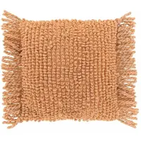 Unique living - Sierkussen Libby - Apricot - 45x45cm