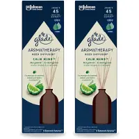 Glade 2 x - Geurstokjes Calm Mind - Aromatherapie Geurverspreiding - 80 ml - Voordeelverpakking - 2 stuks