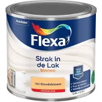 Flexa - Strak In De Lak Binnenlak Hoogglans - Vol Goudsbloem - Mengverf - 500 Ml