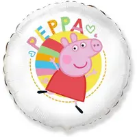 Javoli Peppa Pig witte folieballon 48 cm (WP)