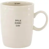 Zusss theemok Smile Every Day (Ø8 cm)