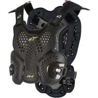 Alpinestars A-1 Rugbeschermer Zwart Antraciet Maat XL-XXL