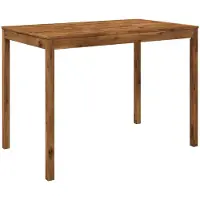vidaXL Tuin Bar Tafel Naturel 147 x 88,5 x 105 cm Massief Acacia Hout