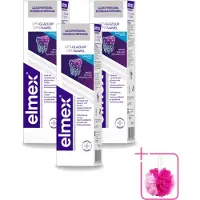 Elmex 3 x - Tandpasta - Professional Glazuur Protection - Protects Sensitive Teeth - 75 ml - Bulkverpakking - Tandpasta - Douchemop - Glazuur beschermen