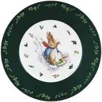 Petit Jour Paris Kerst Bordje Peter rabbit 20cm