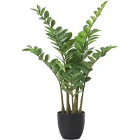 PrettyPlants Zamioculcas Kunstplant 90cm | Kleine kunstplant | Kunst kamerplant | Zamioculcas kunstplant | Levensechte Kunstplant