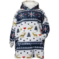 Unique living - Hoodie Xmas - 70x50x87cm - Multikleur