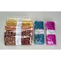 2lif Organza de luxe Bourbon pink 150 cm x 3 mtr