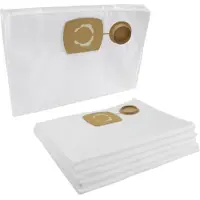 Dripio Stofzuigerzakken, 10 stuks, voor DeWalt DWV9401/9402, vliesmateriaal