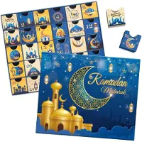 Dripio Ramadan adventskalender met 30 vakjes, aftelkalender
