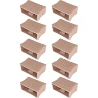 Dripio Schuifregelaars voor lattenbodems, 10 stuks, bruin, 53x8 mm