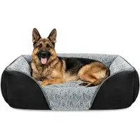 Merkloos Omgoods - XXL Hondenbed voor Grote Honden, Wasbaar en Ademend
