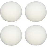 Gistuch 4 stuks schuimverwijderingsballen, herbruikbaar, wasbaar, olieabsorberende schuimballen voor zwembaden, jacuzzi's en spa's