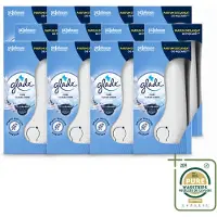 Glade 12 x - Houder Sense & Spray - Pure Clean Linen - 18 ml - Wasstrips - Luchtverfrisser - Geurverspreiding - Geurhouder - Geurautomatisch - Geur In Badkamer