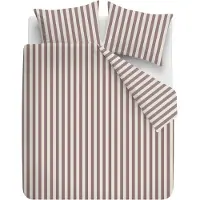 Beddinghouse Jamie dekbedovertrek - Lits-Jumeaux XL - 260 x 200/220 cm - Donkerrood