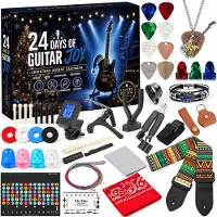Dripio Gitaaradventskalender 2026, 24 accessoires, groen