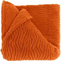 Unique living - Plaid Clio 150x200cm - Orange Flame