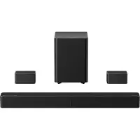 Ultimea 7.1-kanaals draadloos surround-soundsysteem, Dolby Atmos soundbar, HDMI eARC, Auracast, soundbars voor tv, 432 W, Poseidon M100