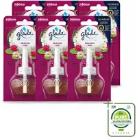Glade 6 x - Navulling Elektrische Olie - Relaxing Zen - Zonder Houder - Grootverpakking - Vaatwasstrips - Ontspanning - Geur - Rust - Kalmerende Geur - Geurverspreider