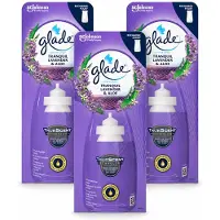 Glade 3 x - Sense & Spray Navulling - Tranquil Lavender & Aloë - 18 ml - Voordeelverpakking - 3 stuks