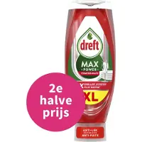 Dreft Max Power Afwasmiddel Granaatappel 730 Ml