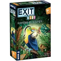 Devir Exit Kids Jungle Riddles Board Game Spanish Version Veelkleurig Kinderen