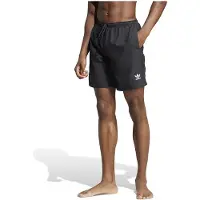 Adidas Originals Zwemshorts 'Adicolor' zwart / wit