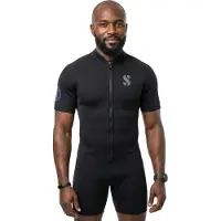 SCUBAPRO Oneflex F-zip Man 2.5 Mm Shorty Met Korte Mouwen